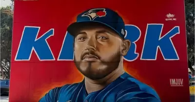 Mural de Alejandro Kirk