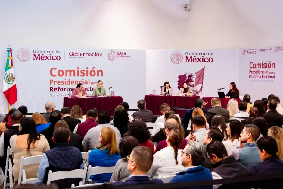 Audiencia Pública en Baja California de la Comisión Presidencial para la Reforma Electoral