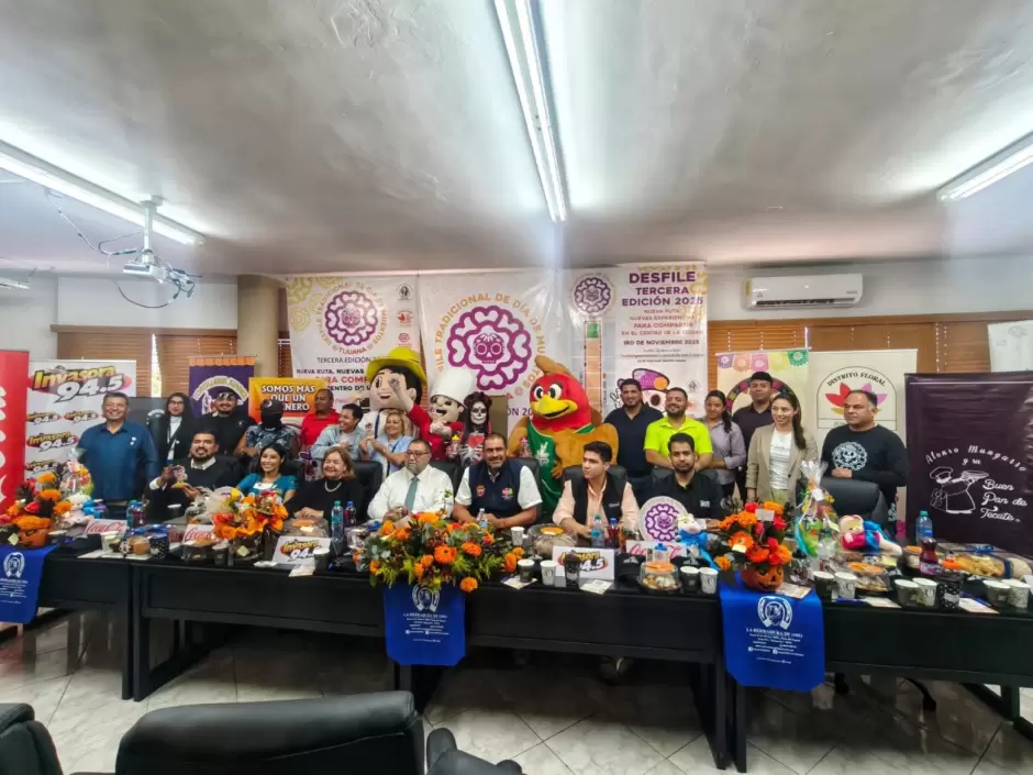 Desfile de Da de Muertos en Tijuana