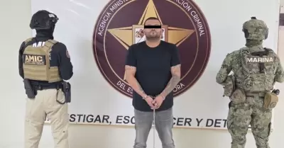 Martn de Jess Contreras Zepeda, "Tomate", detenido en Nogales, Sonora