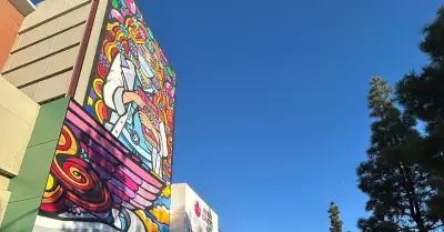 El mural de Jaime Carb se inaugur en el Hospital IMSS Tijuana.