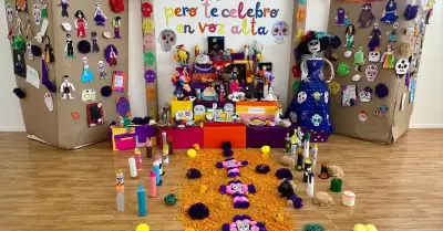Altar de muertos del Hospital de Salud Mental