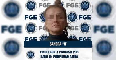 Vinculada a proceso por incendiar un automvil