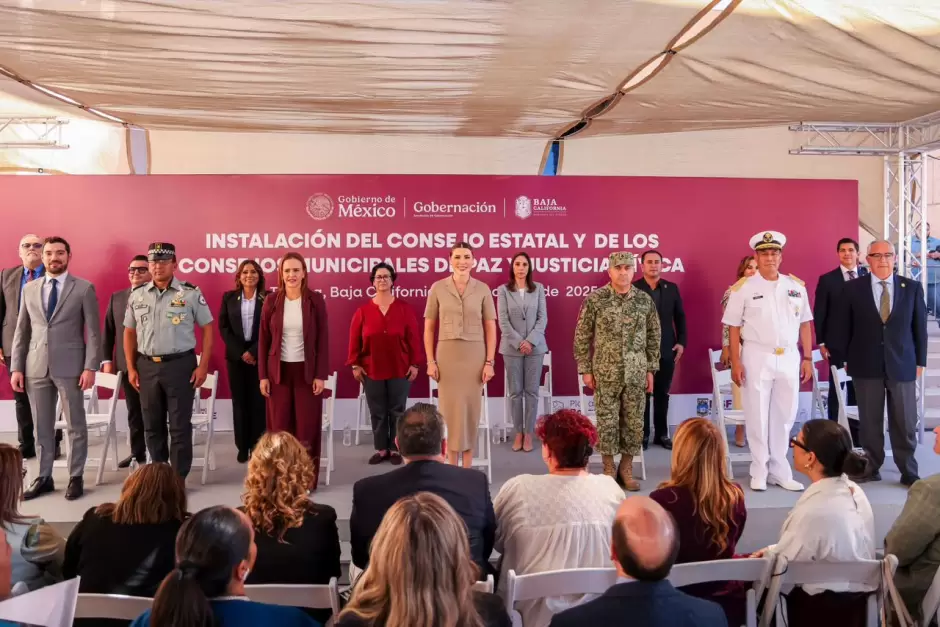 Instalación del Consejo Estatal de Paz