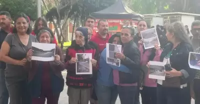 Calle Nicols Bravo en la colonia Mariano Matamoros