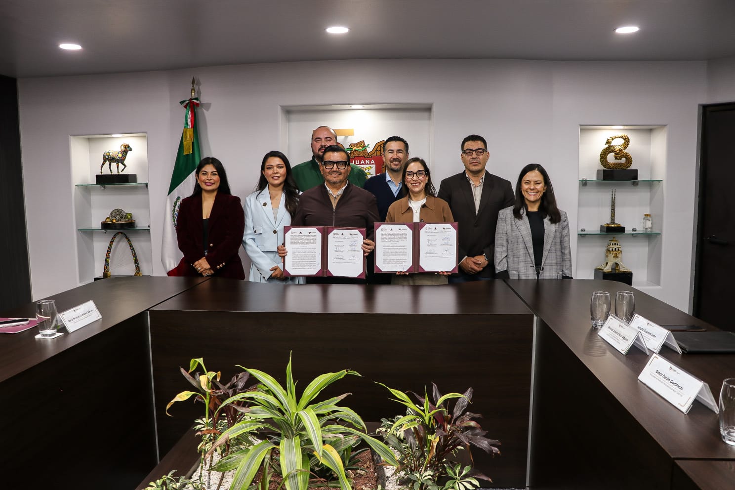 Firma Gobierno de Tijuana convenio de colaboración con la Secretaría de ...