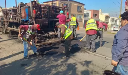 Rehabilitacin de la calle Ro Plata registra 95% de avance