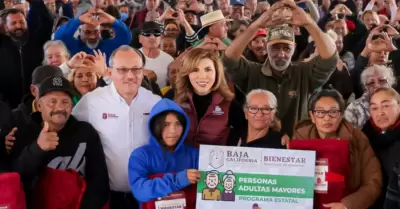 Reciben 400 mil personas mayores pensiones durante gobierno de Marina del Pilar