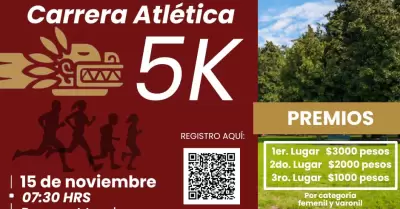 Carrera Atltica 5K en conmemoracin del Da Mundial sin Alcohol