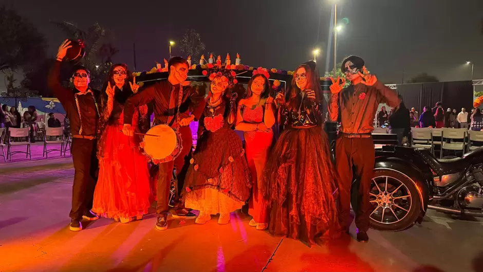 Celebró El Trompo su primer "Festival de los muertos"