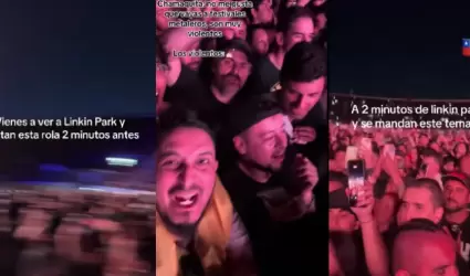 Fans de Linkin Park en Chile corean Golden
