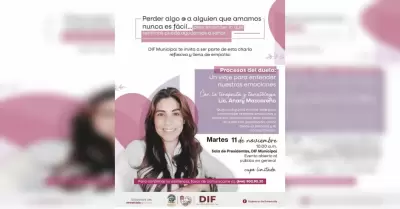 Pltica para comprender y sanar el proceso del duelo