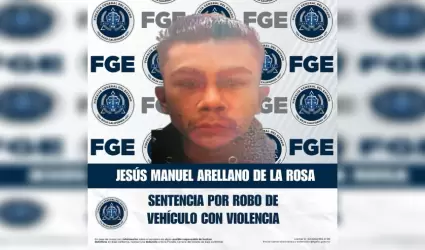 Sentencia de cinco aos y cuatro meses de prisin por robo de vehculo con viole