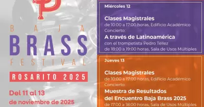 Ceart Playas de Rosarito ser sede del "Baja Brass Festival 2025"