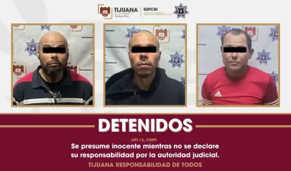 Detenidos en posesin de armas de fuego en distintos puntos de la ciudad