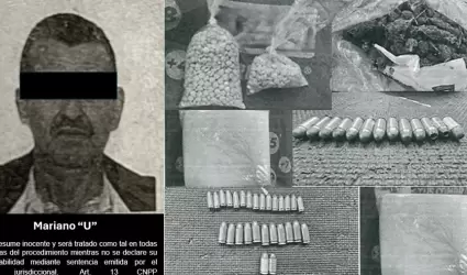 Condenado por posesin de cartuchos y delito contra la salud