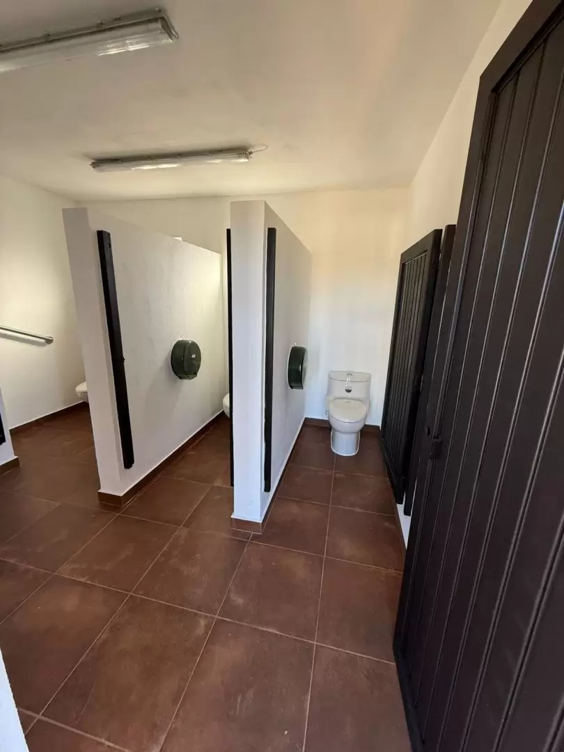 Mdulos sanitarios en el sitio arqueolgico El Vallecito