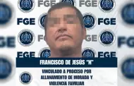 En prisin preventiva justificada acusado de allanamiento de morada y violencia familiar