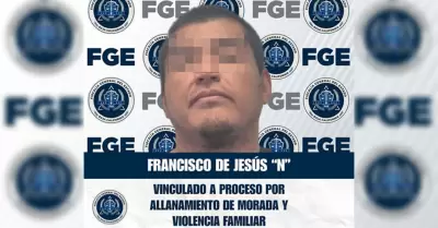 Acusado de allanamiento de morada y violencia familiar