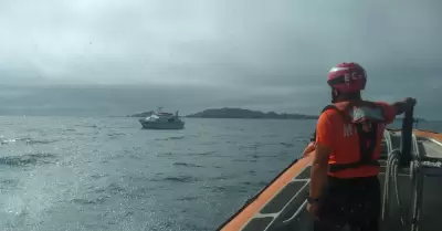 Marina realiza evacuacin mdica de tripulante en embarcacin turstica en Ensen