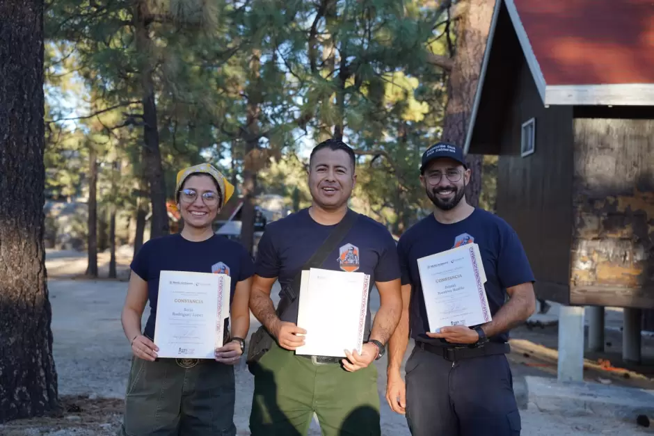 Curso contra incendios forestales