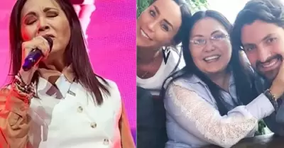 Ana Gabriel junto a Ins Gmez Mont