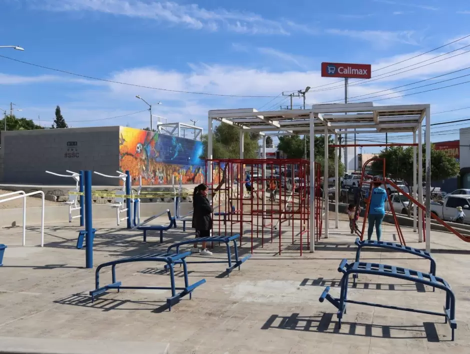 Obra de rehabilitacin del parque Villa del Prado I