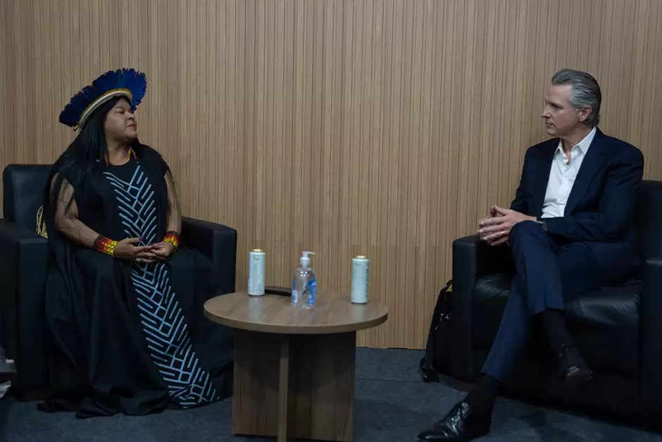 Newsom firma nuevos acuerdos climticos en la COP30