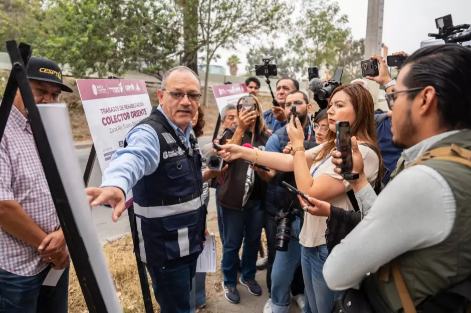 Concluye la rehabilitacin del Colector Oriente