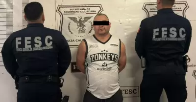 Detenido por violencia familiar