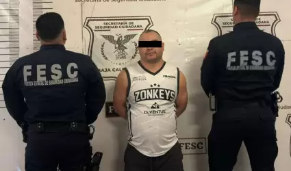 Detenido por violencia familiar