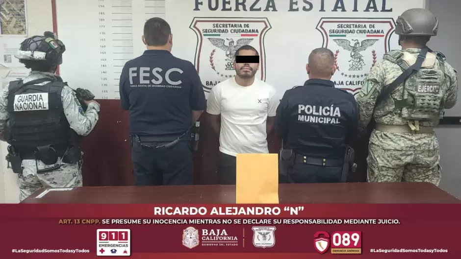 Detenidos con droga en Mexicali