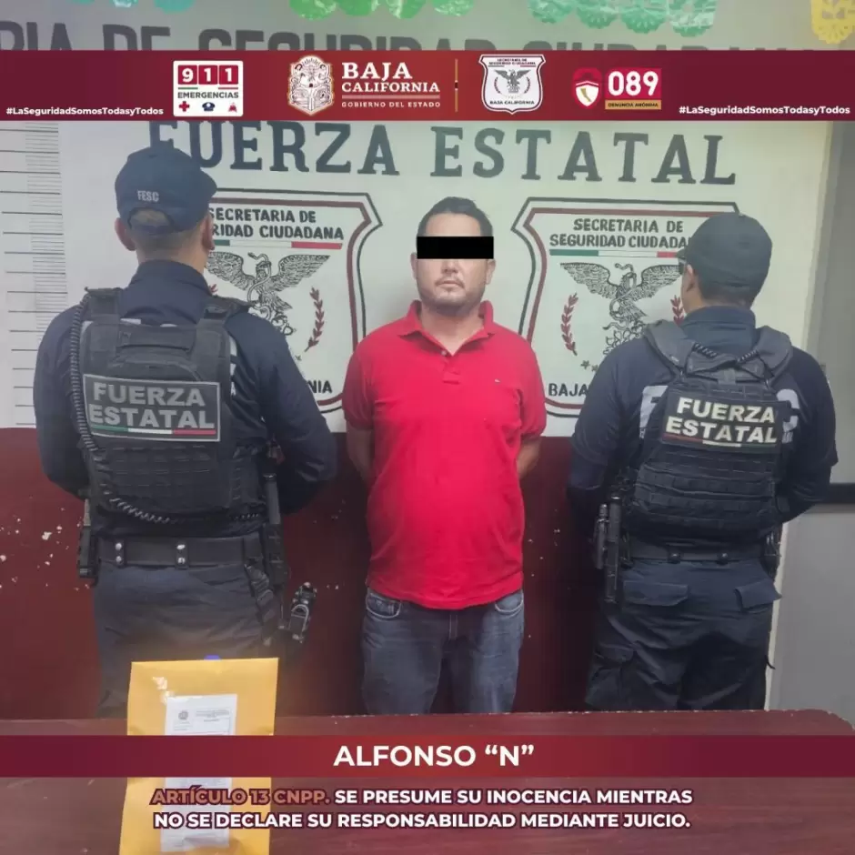 Detenidos con droga en Mexicali