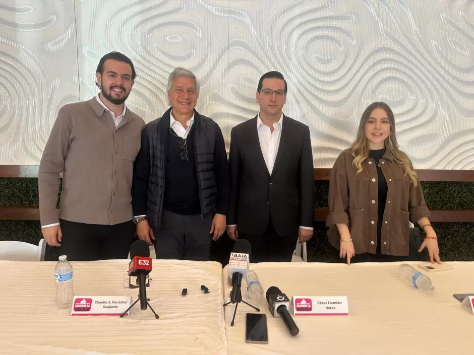 Claudio X Gonzlez presenta en Tijuana iniciativa ciudadana "Salvemos la democracia"