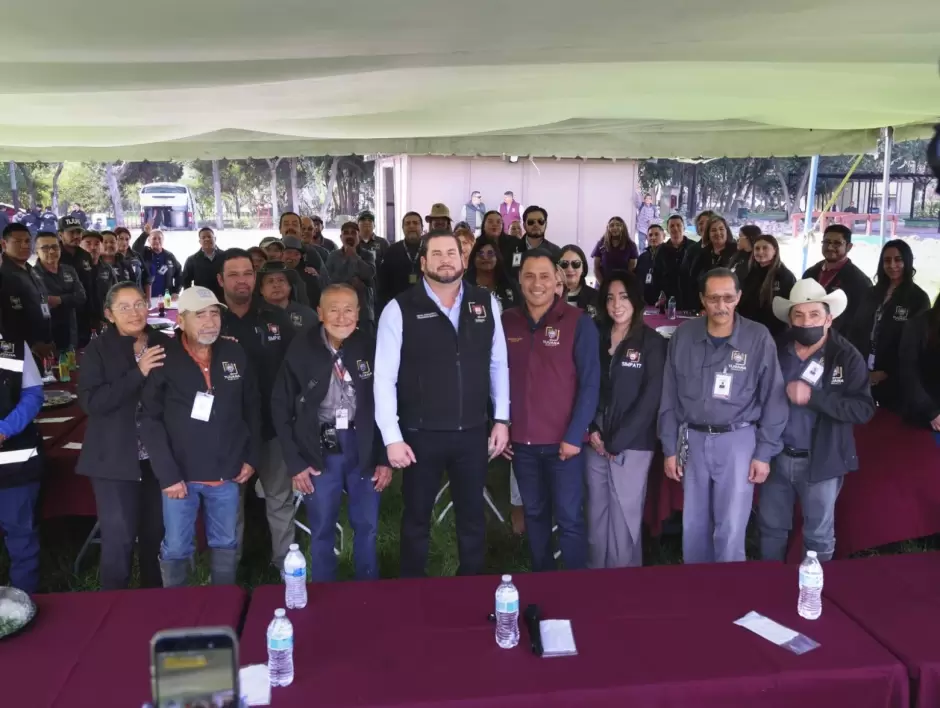 Recorre Ismael Burgueño Ruiz el Parque Morelos