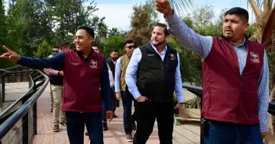 Recorre Ismael Burgueo Ruiz el Parque Morelos