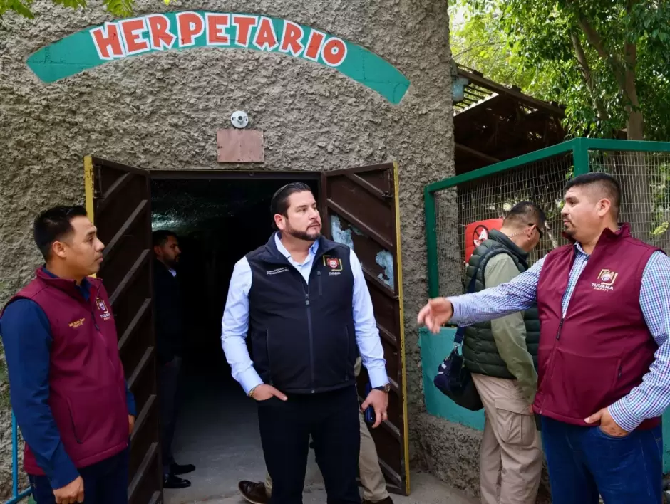 Recorre Ismael Burgueño Ruiz el Parque Morelos