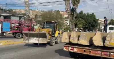 Deslizamiento colonia Snchez Taboada