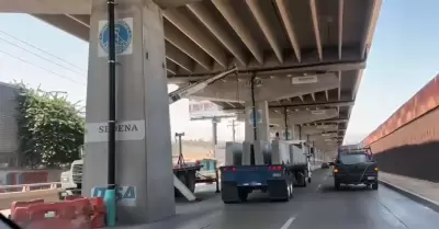 Obras del Viaducto Elevado
