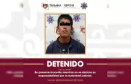 Captura Polica Municipal de Tijuana a hombre por presunta conducta de exhibicionismo y tocamientos hacia una mujer en Lomas Verdes