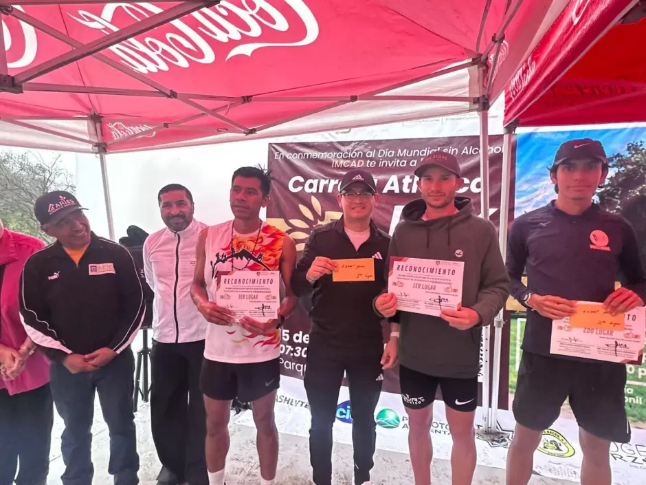 Carrera 5K 'Avanza Sin Alcohol' para promover estilos de vida saludables