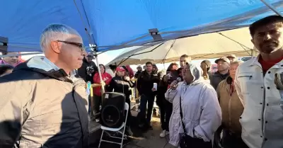 Logran liberacin de la Carretera Transpeninsular tras jornada de negociacin