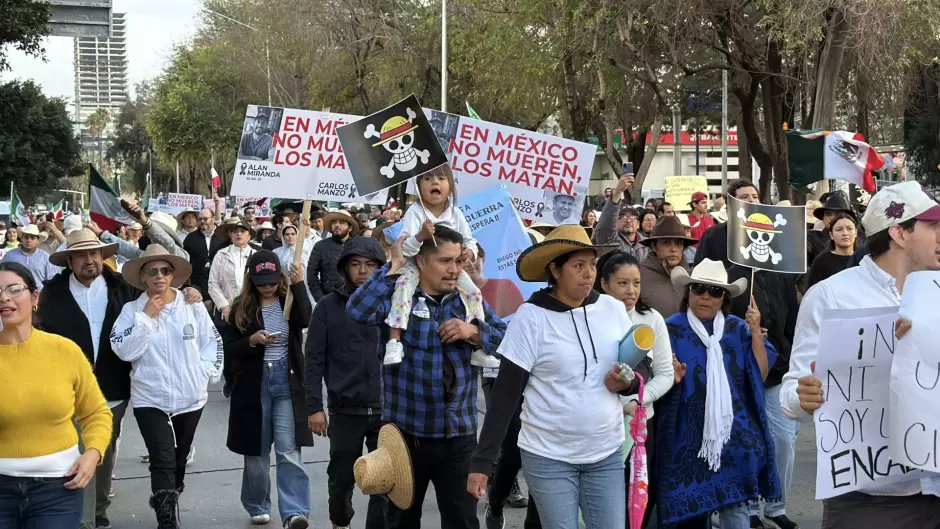 "Generacin Z" lidera reclamo de justicia en Tijuana