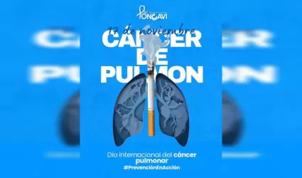 Da Internacional de Concientizacin sobre el Cncer de Pulmn