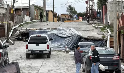 Deslizamiento en la Snchez Taboada