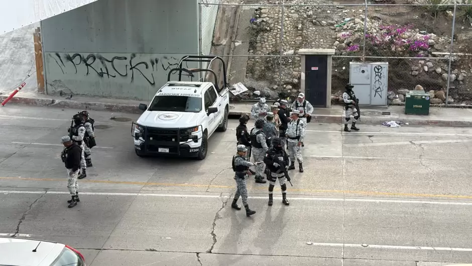 Baleado por no detenerse en El Chaparral habra venido huyendo tras cometer agresin en San Diego