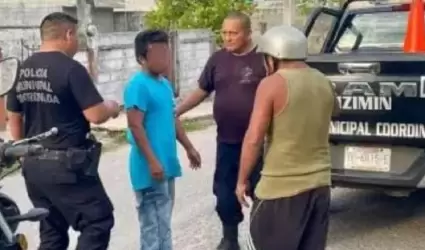 Pide arrestar a su hijo por robarle su celular