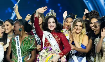 Celebra Sheinbaum triunfo de Ftima Bosch en Miss Universo