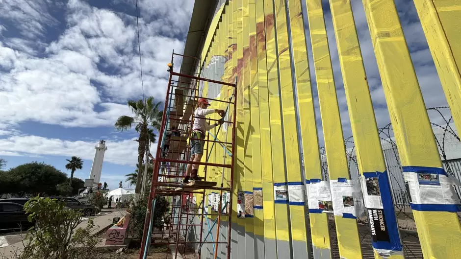 Frienship Park en la frontera de Playas de Tijuana