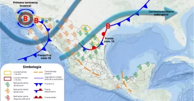 Precipitaciones y nevadas por tormenta invernal